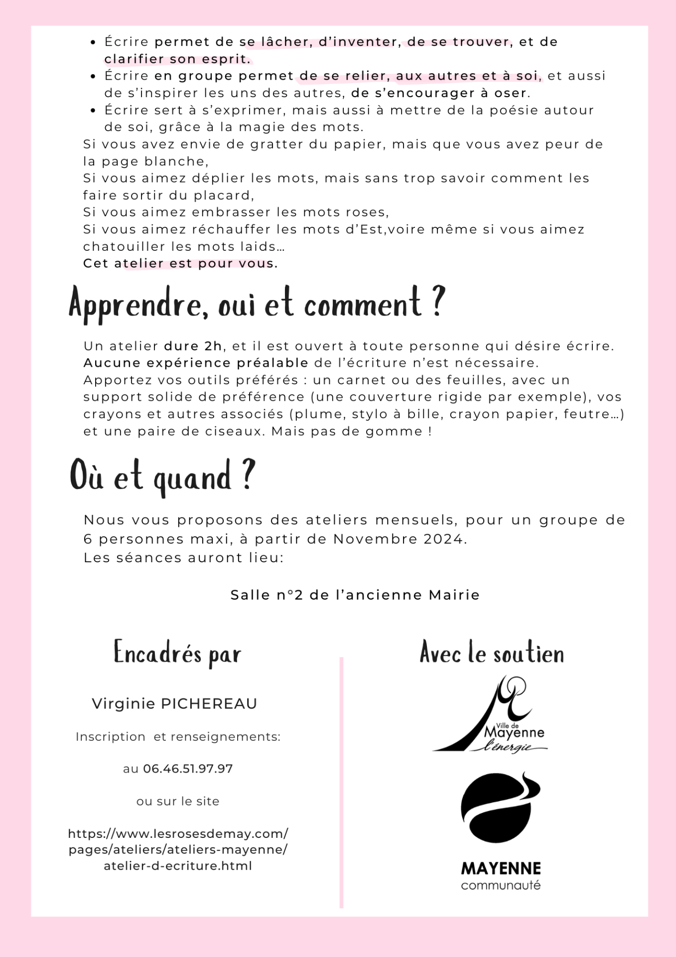 Flyer atelierd ecriture2