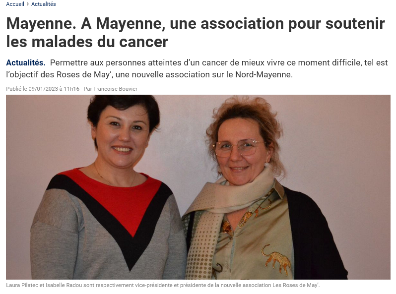 Screenshot 2024 11 07 at 16 19 07 mayenne a mayenne une association pour soutenir les malades du cancer