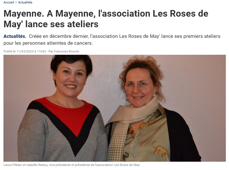 Screenshot 2024 11 07 at 16 23 40 mayenne a mayenne l association les roses de may lance ses ateliers